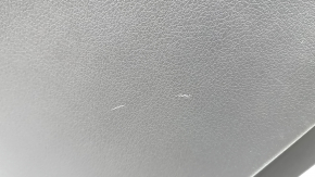 Ornamente ușă, placă spate dreapta, Mercedes X167 GLS 450 20-26, gri închis, inserție și cotieră, piele bej, mulaj sub lemn închis Burmester, comenzi sub scaun, zgârieturi
