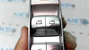 Comandă ridicare geam stânga față Mercedes X167 GLS 450 580 20-26 cromată cu oglinzi rabatabile automat, umflată cromată