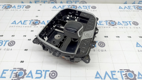 Шифтер КПП с ручкой BMW X5 G05 19-23 под парктроники, PMA, камеры 360 и автозапуск, царапины