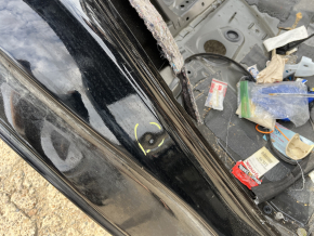 Четверть крыло задняя правая Toyota Camry v55 15-17 usa на кузове, черная, вмятинка, тычка