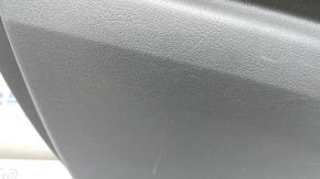 Ornamente ușă, placă stânga față, Mercedes X167 GLS 450 580 20-26, gri închis, inserție și cotieră, piele bej, mulaj sub lemn închis Burmester, zgârieturi, rupturi, pentru curățare chimică