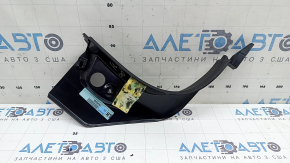 Ornament stâlp față, stânga jos BMW X5 G05 19-26, negru, uzat