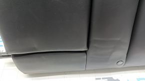 Спинка заднего ряда сидений левая Tesla Model 3 18-23 кожа черная, с ремнем и подогревом, примята