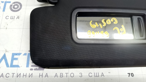 Vizor stânga BMW X5 G05 19-25 negru, fără cârlig, curățabil chimic