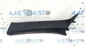 Накладка передней стойки левая верхняя BMW X5 G05 19-23 черная, с заглушкой, царапины