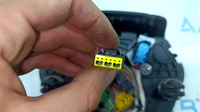 Airbag în volanul șoferului BMW X5 G05 19-26 piele neagră