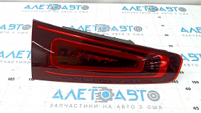 Lampă interioară hayon, stânga, Mercedes X167 GLS 450 580 20-23 LED, uzată, crăpată în sticlă