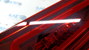 Lampă interioară hayon, stânga, Mercedes X167 GLS 450 580 20-23 LED, uzată, crăpată în sticlă