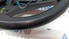 Volan BMW X5 G05 19-25 din piele neagră cu încălzire și padele pentru schimbarea treptelor de viteză, cu asistență la condus pro, sport, zgârieturi