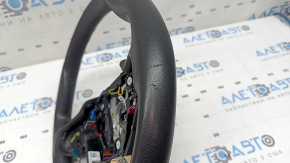 Volan BMW X5 G05 19-25 din piele neagră cu încălzire și padele pentru schimbarea treptelor de viteză, cu asistență la condus pro, sport, zgârieturi