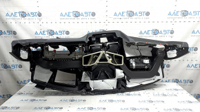 Торпедо передняя панель с AIRBAG BMW X5 G05 19-23 черная, под проекцию