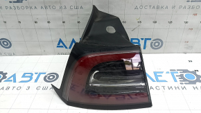 Lampă aripă exterioară stânga Tesla Model 3 18-23 SUA 3 pini, zgârieturi
