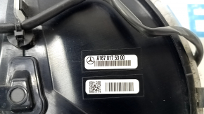 Emblemă grilă radiator Mercedes X167 GLS 450 580 20-23 pentru radar cu iluminare din spate, cu fir, crestături, zgârieturi
