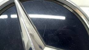 Emblemă grilă radiator Mercedes X167 GLS 450 580 20-23 pentru radar cu iluminare din spate, cu fir, crestături, zgârieturi