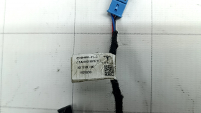 Buton de blocare ușă stânga față Tesla Model 3 18-20, negru lucios, cu capac, rupturi, element de fixare rupt