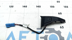 Buton încuietoare ușă față dreapta Tesla Model 3 18-20, negru lucios, cu capac, fixare ruptă