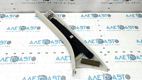 Ornament stâlp față, dreapta sus, Mercedes X167 GLS 450 580 20-26, bej, fără dop, pentru curățare chimică