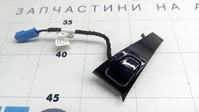 Buton de blocare ușă spate stânga Tesla Model 3 18-20, negru lucios, cu capac, suport defect