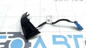 Buton de blocare ușă spate dreapta Tesla Model 3 18-20, negru lucios