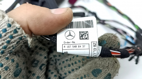 Cablaj pentru ușa dreapta față a Mercedes X167 GLS 450 20-26, lung, fără cheie, pentru cameră