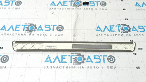 Ornament prag ușă dreapta față Mercedes X167 GLS 450 580 20-26 cromat cu iluminare din spate, uzat