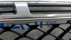 Grilă radiator completă Mercedes X167 GLS 450 580 20-23 cu ornamente gri, inserții cromate, sub cameră, bare de protecție