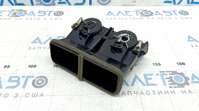 Deflector conductă de aer consolă centrală Mercedes X167 GLS 450 580 20-26, negru, suporturi cadru rupte, lipsă încuietoare de reglare