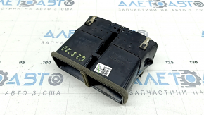 Deflector conductă de aer consolă centrală Mercedes X167 GLS 450 580 20-26, negru, suporturi cadru rupte, lipsă încuietoare de reglare