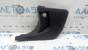 Ornament stâlp față stânga jos Alfa Romeo Giulia 17-24 negru, zgârieturi, suport rupt