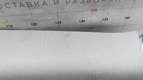 Ornament stâlp spate stânga sus Tesla Model 3 18-23, material textil gri, curățabil chimic