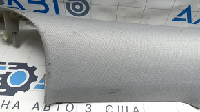 Ornament stâlp spate stânga sus Tesla Model 3 18-23, material textil gri, curățabil chimic