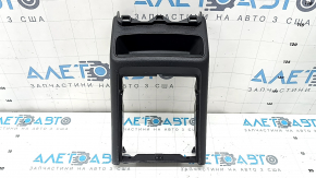 Ornament consolă centrală spate Mercedes X167 GLS 450 580 20-20 inferior, gri închis, zgârieturi, necesită curățare