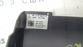 Ansamblu comutatoare coloană direcție chitară Mercedes X167 GLS 450 580 20-26 pentru volan încălzit, cu strat protector gri închis, buton lateral uzat, rupt