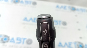 Ansamblu comutatoare coloană direcție chitară Mercedes X167 GLS 450 580 20-26 pentru volan încălzit, cu strat protector gri închis, buton lateral uzat, rupt