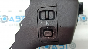 Ansamblu comutatoare coloană direcție chitară Mercedes X167 GLS 450 580 20-26 pentru volan încălzit, cu strat protector gri închis, buton lateral uzat, rupt