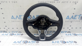 Volan Alfa Romeo Giulia 20-23 gol, piele neagră, încălzit, sport, zgârieturi și abraziuni