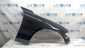 Aripă față dreapta Alfa Romeo Giulia 17-24 aluminiu, negru 608