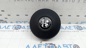 Airbag în volanul șoferului Alfa Romeo Giulia 17-23 negru, zgârieturi, îndoitură