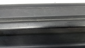 Prag stânga Mercedes X167 GLS 450 580 20-26 cu treaptă, cu ornamente cromate, pentru iluminare din spate, zgârieturi, crăpături în elemente de fixare, din rășină