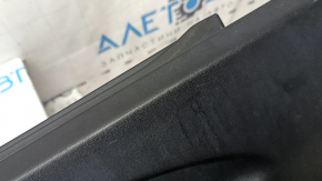 Prag stânga Mercedes X167 GLS 450 580 20-26 cu treaptă, cu ornamente cromate, pentru iluminare din spate, zgârieturi, crăpături în elemente de fixare, din rășină