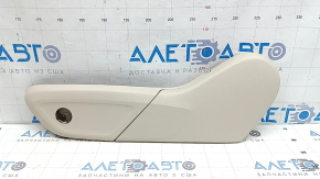 Ornamente scaun șofer stânga jos Mercedes X167 GLS 450 20-26 3 piese, bej, zgârieturi
