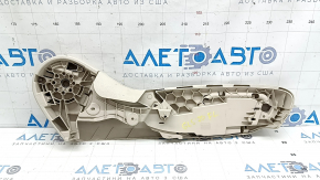 Ornamente scaun șofer stânga jos Mercedes X167 GLS 450 20-26 3 piese, bej, zgârieturi