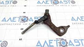 Senzor de înclinare spate Audi A4 B8 08-16 cu tijă, suport ruginit, rupt
