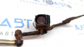Senzor de înclinare spate Audi A4 B8 08-16 cu tijă, suport ruginit, rupt