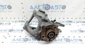 Ax punte dreapta spate cu butuc, Audi A4 B8 08-16 AWD cu senzor ABS, butuc ruginit, microfisuri