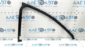 Rama interioară a ușii față dreapta Ford Escape MK3 13-19 negru, zgârieturi