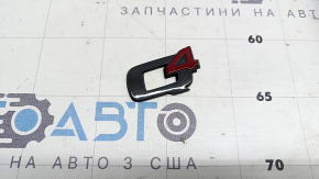 Emblemă inscripționată Q4 pe capacul portbagajului Alfa Romeo Giulia 17-24 negru lucios