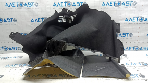 Ornament arc spate stânga Tesla Model 3 18-23 negru, îndoit, se exfoliază