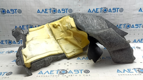 Ornament arc spate stânga Tesla Model 3 18-23 negru, îndoit, se exfoliază