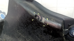 Protecție partea inferioară dreapta față Audi A4 B8 08-16, crăpături, fragment lipsă